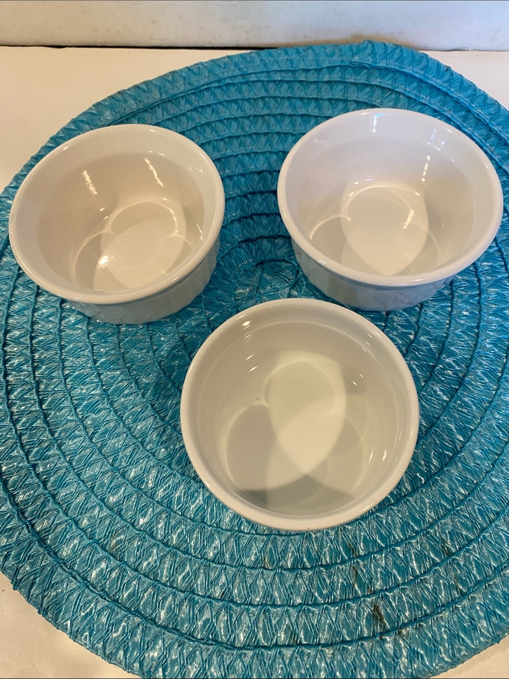 Set of 3 Larger Ceramic Ramekins